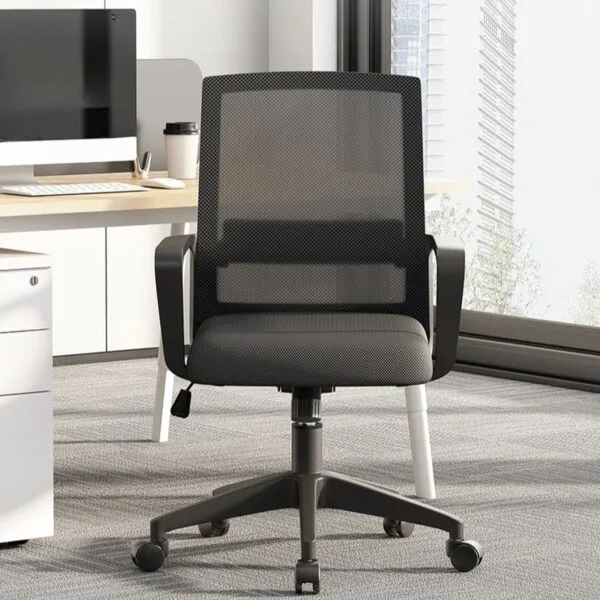 Medium Back Office Seat - High-Back Ergonomic Design