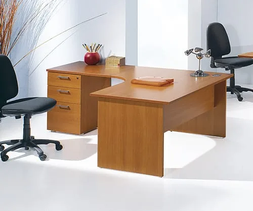 1.4M Curved Office Desk (Model 1481)