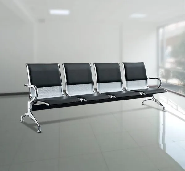 4-Seater Lobby Waiting Bench